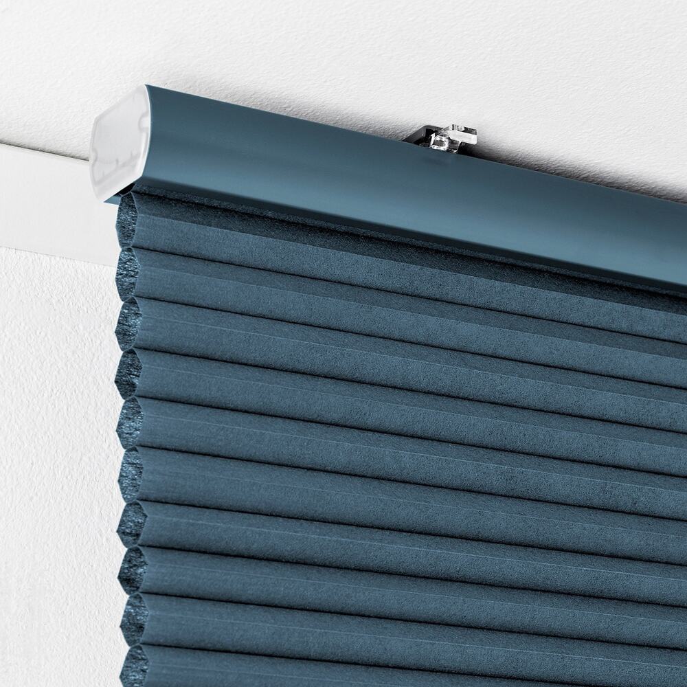 IKEA HOPPVALS Room Darkening Cellular Blind Blue 30x64"-NEW